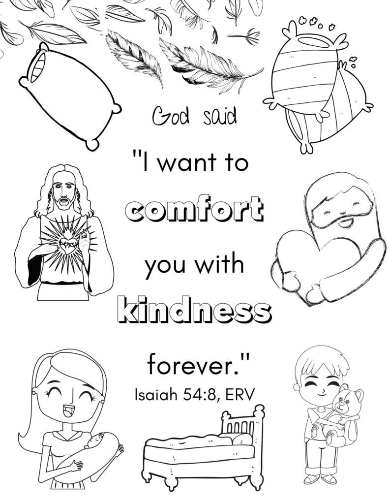 childrens bible verses coloring pages